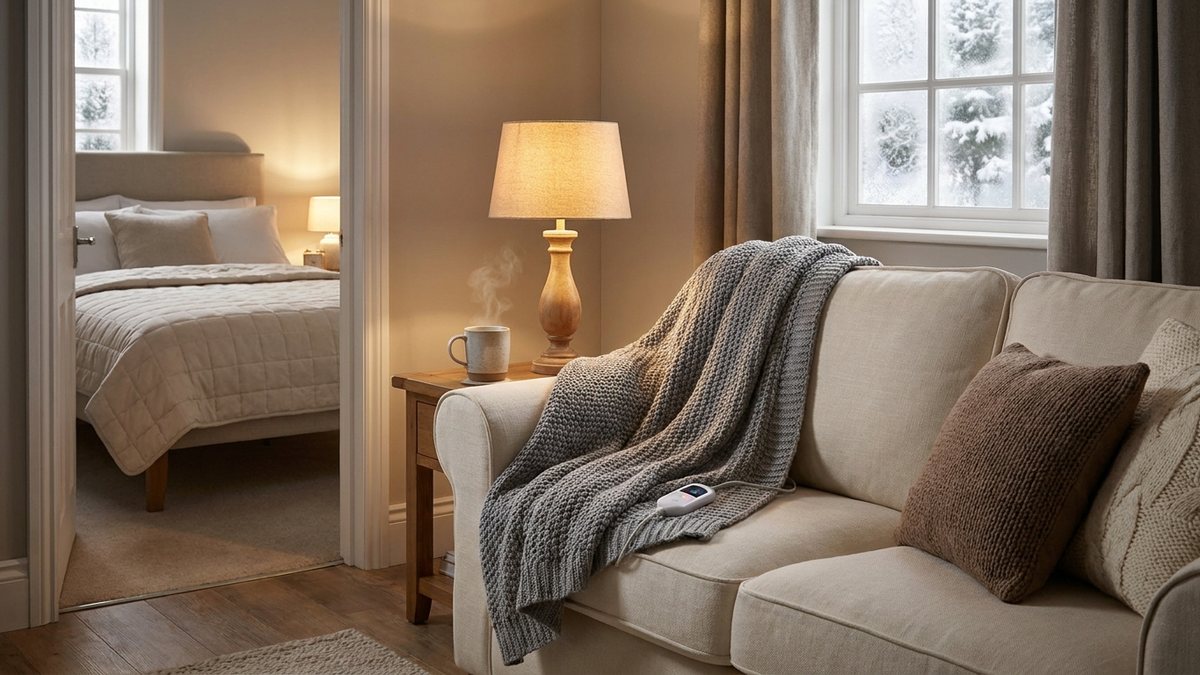 Heated Throws vs Electric Blankets: How They Differ